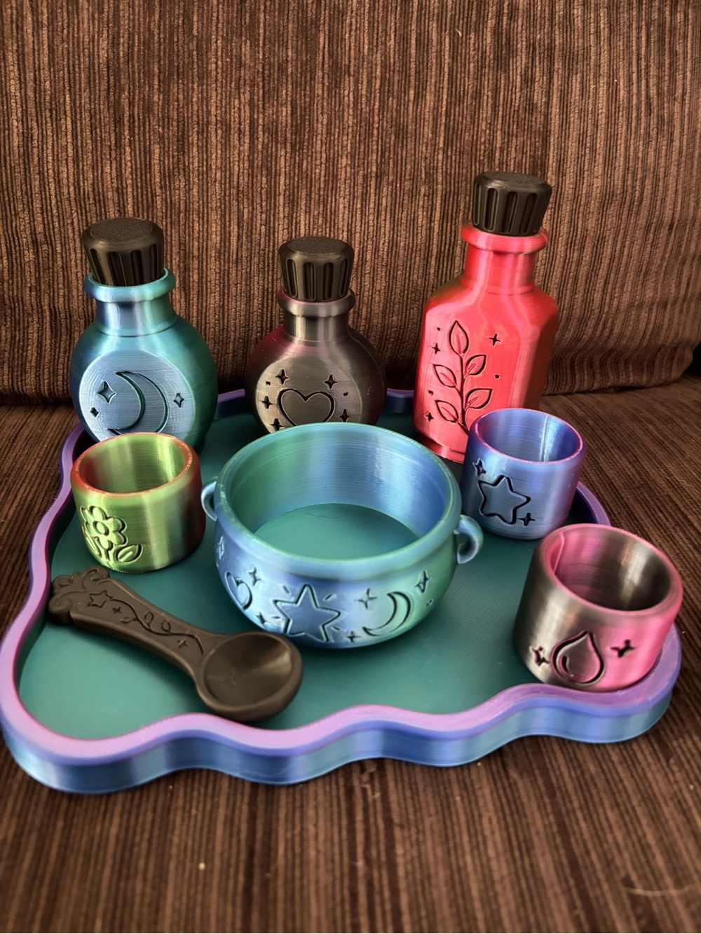 3D Printed Magical Potion Set